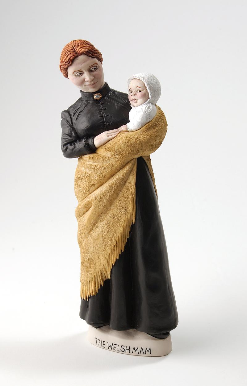 "The Welsh Mam" figurine