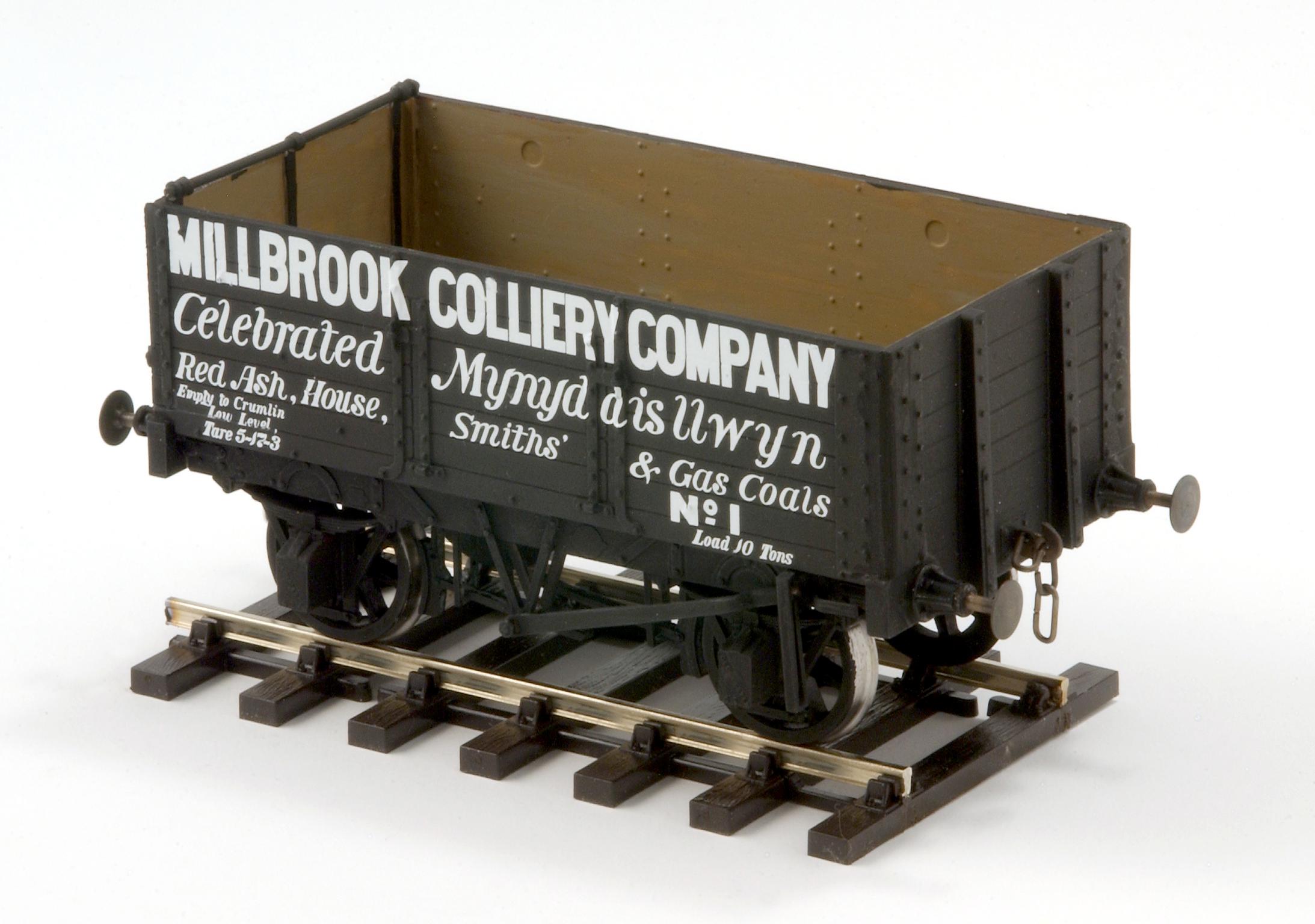 Millbrook Colliery Company, coal wagon model