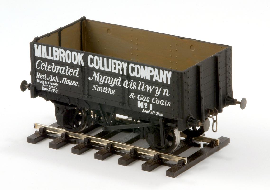 model railway wagon : "Millbrook Cllliery Company"