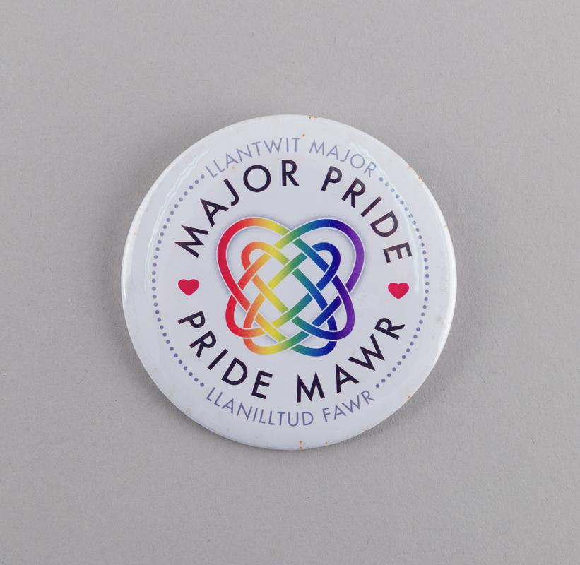 Llantwit Major Pride badge