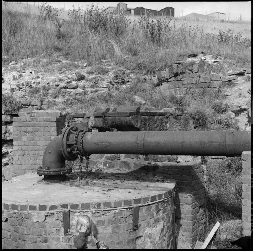 Engine Pit, Blaenavon, film negative