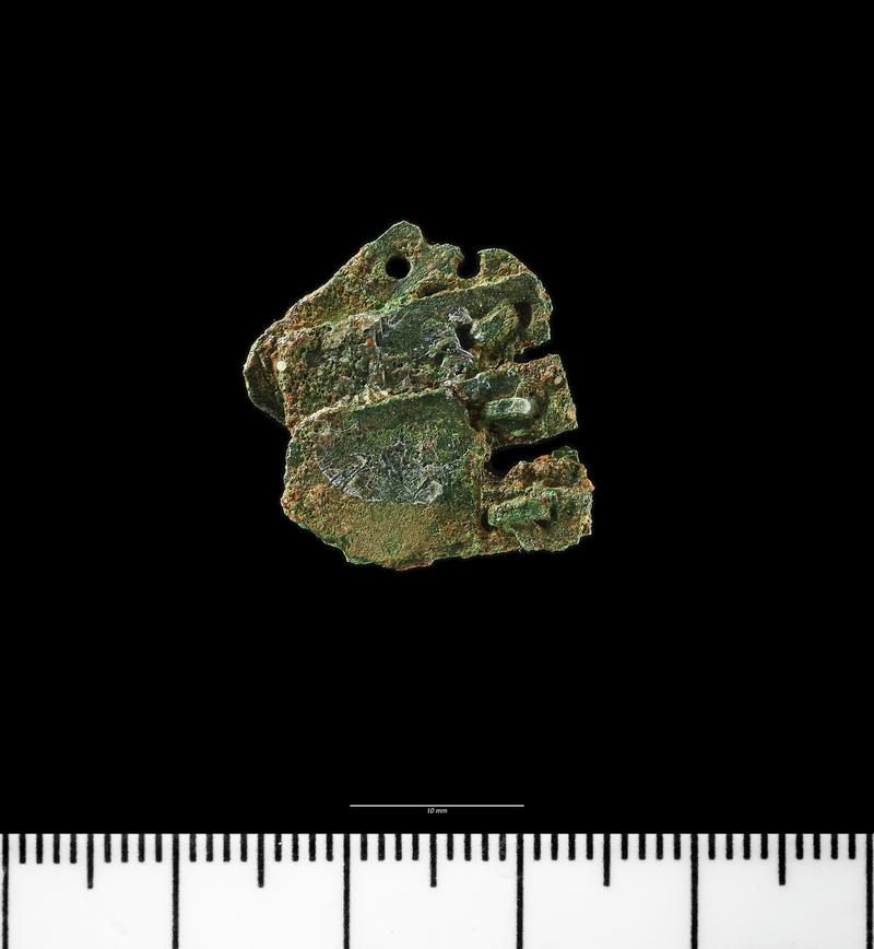 Roman copper alloy lorica squamata