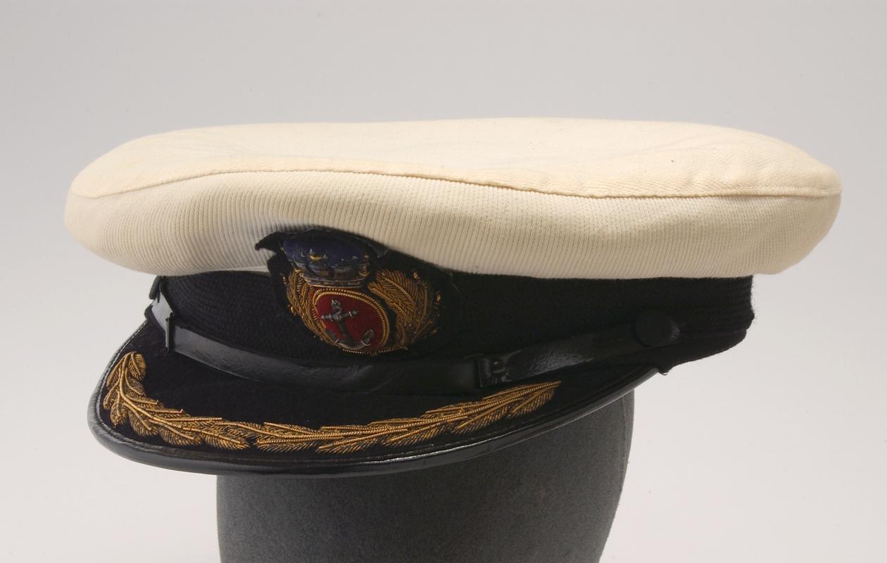 Merchant navy captain's cap