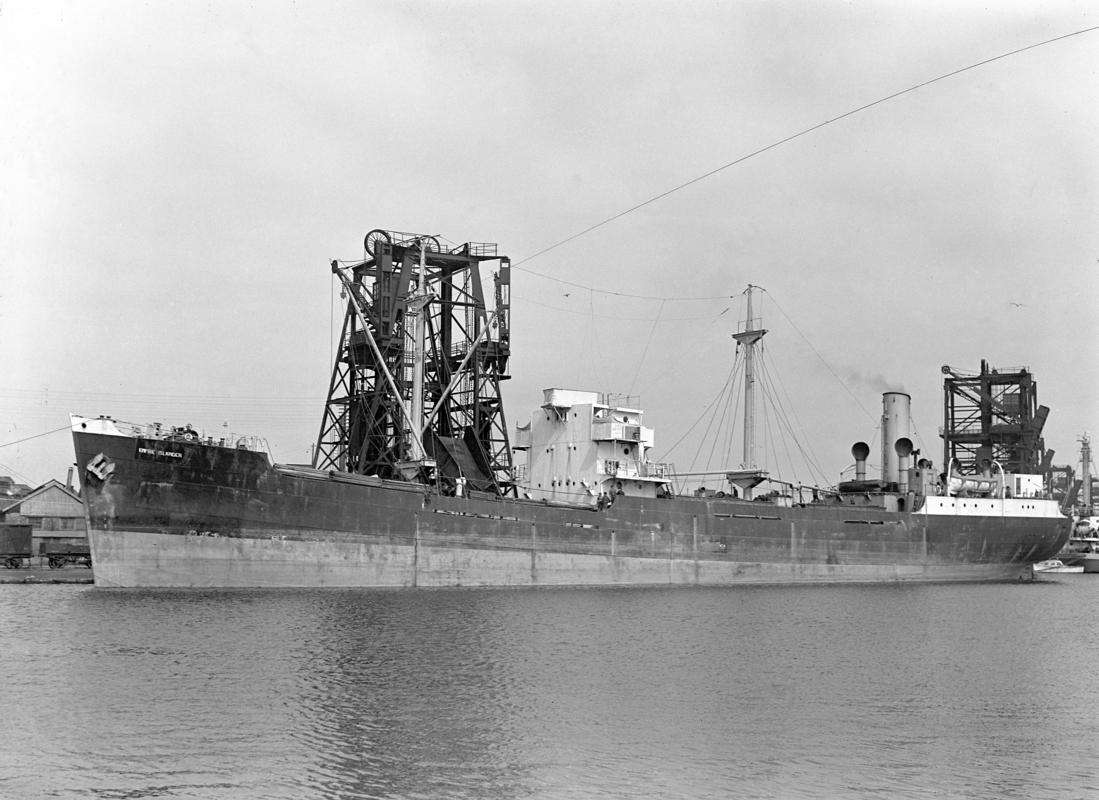 S.S. EMPIRE ISLANDER, glass negative