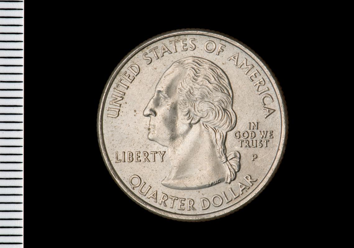 USA quarter dollar (Oregon)