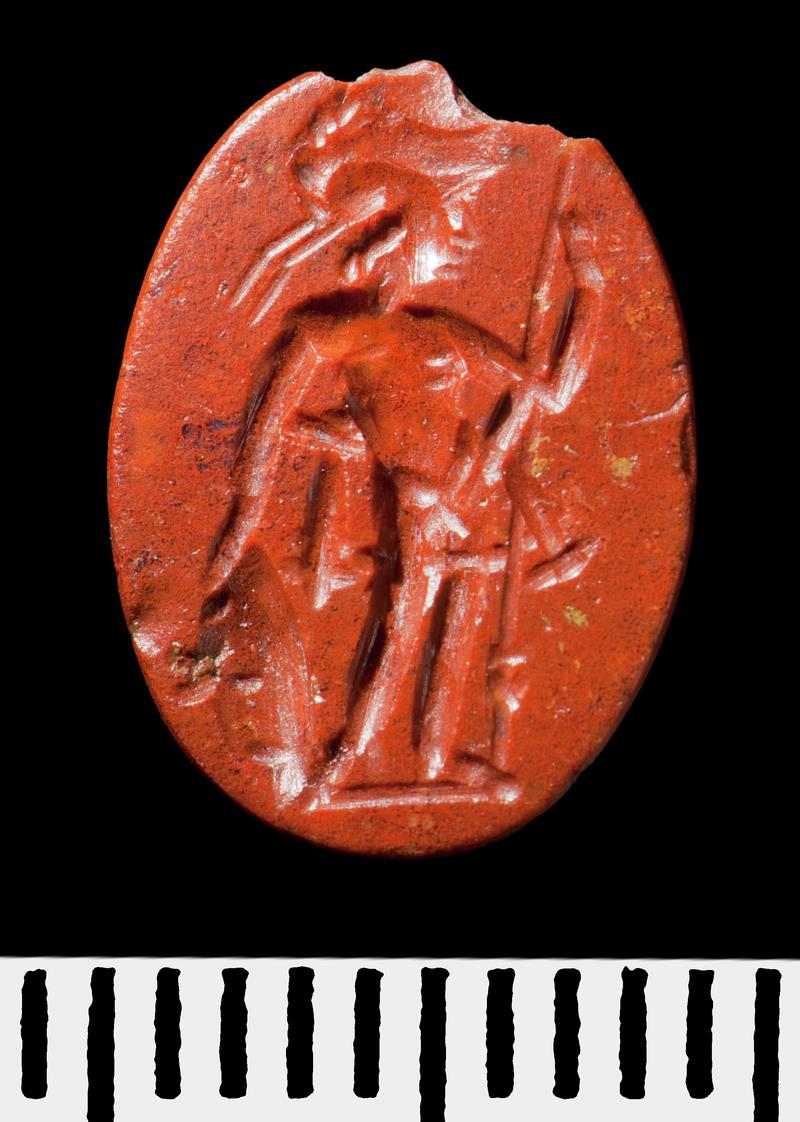 Roman intaglio (Mars)