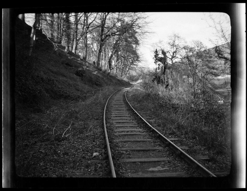 Pentyrch Railway, film negative