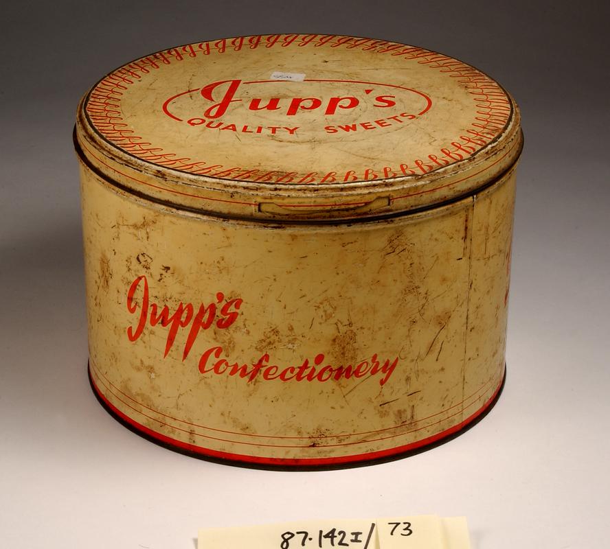 Jupp's confectionery tin