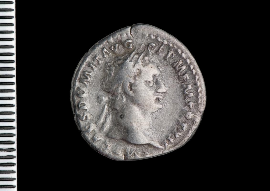 silver denarius (obv.)