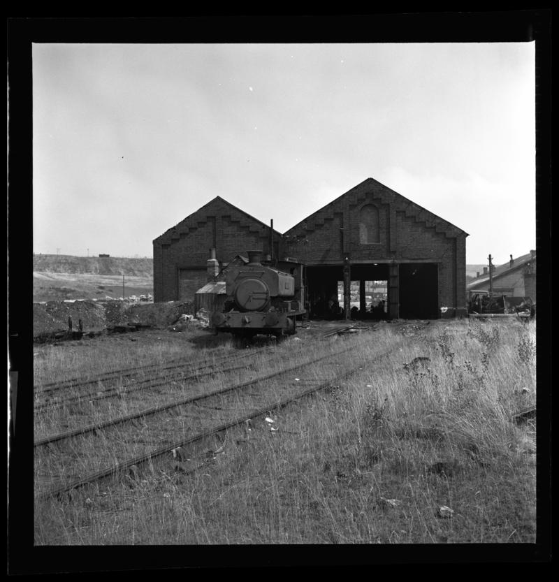 Big Pit Colliery, film negative