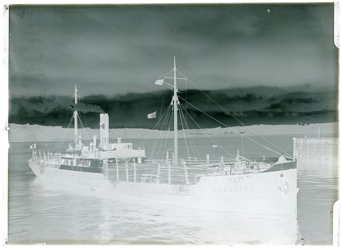 S.S. EBERHARD, glass negative