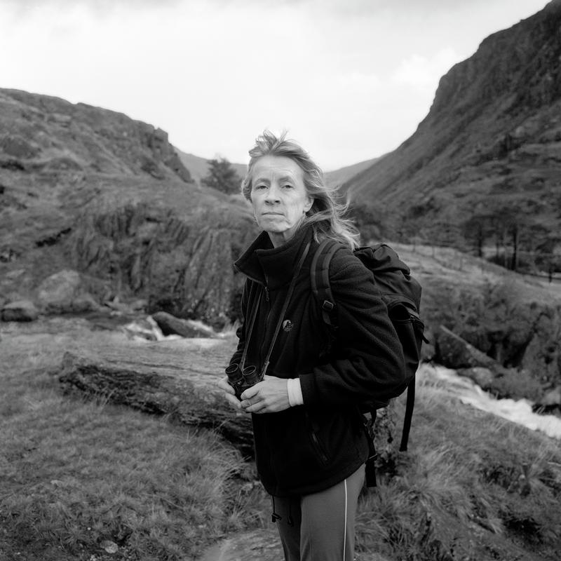 Barbara Jones. Photo shot: Near Llyn Idwal, Snowdonia 17th September 1999. Place and date of birth: Bolton 1954. Main occupation: Upland ecologist. First language: English. Other languages: French, little Welsh. Lived in Wales: Since 1981.