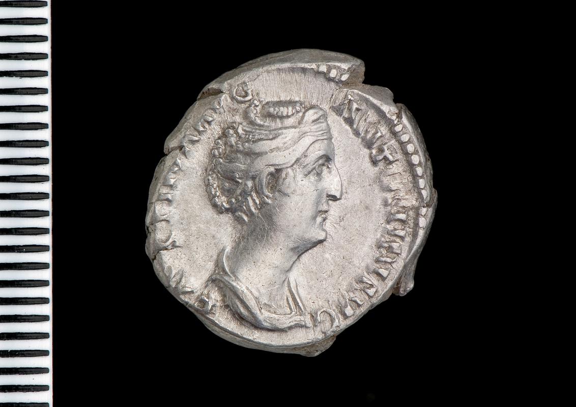 silver denarius (obv.)