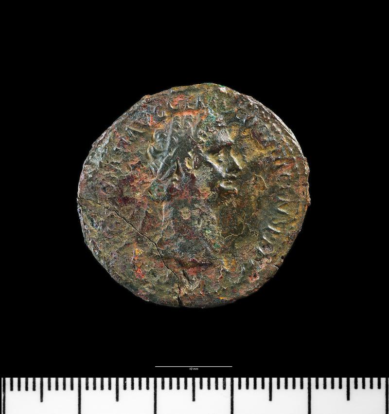 Caerleon Fortress Baths coins