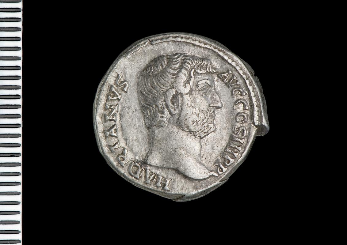 silver denarius (obv.)