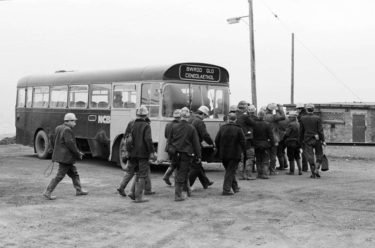 Big Pit Colliery, film negative