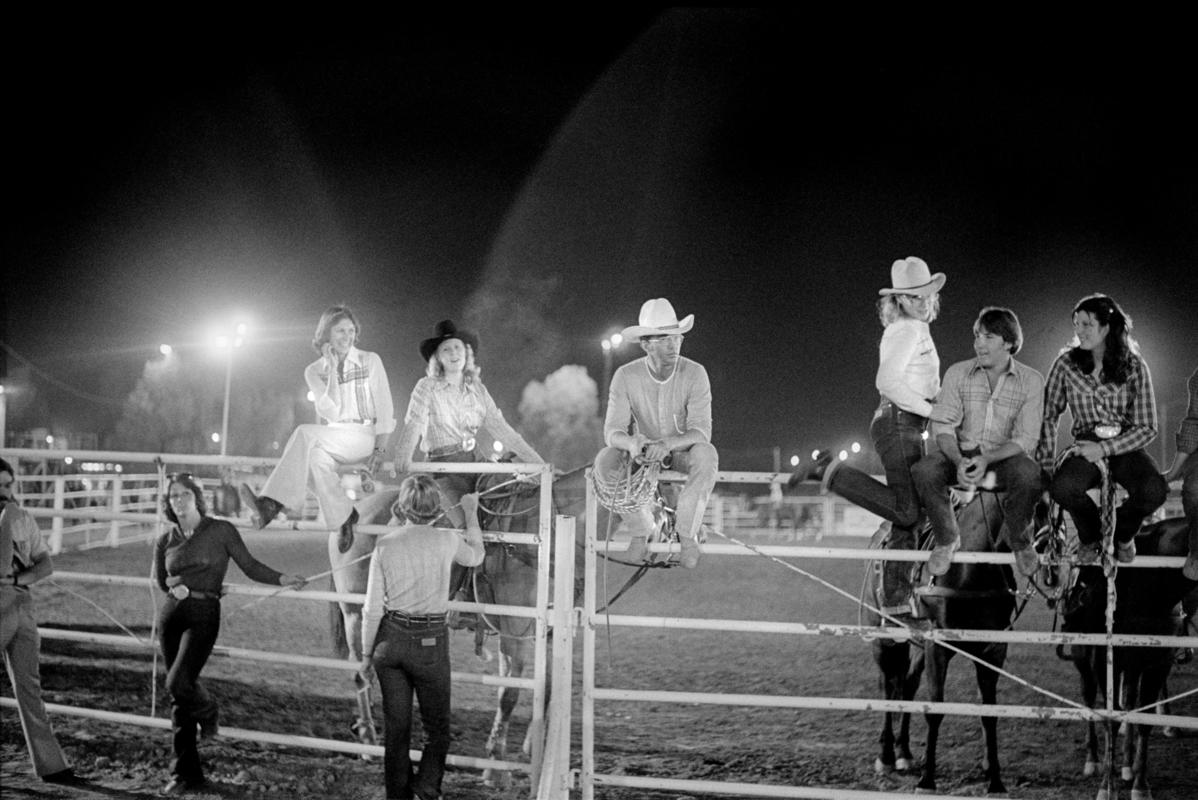 USA. ARIZONA. All 'Girls' rodeo day at the Arizona State Fair, Phoenix. 1979.