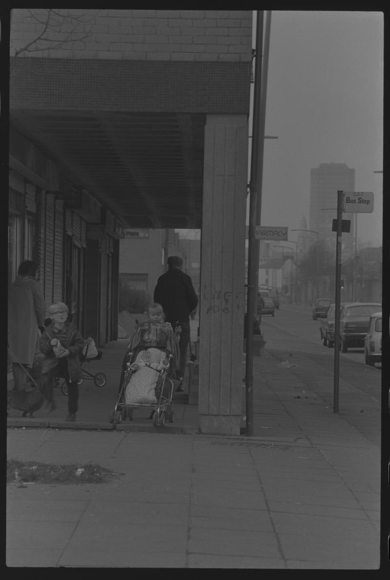 Shops, middle of Bute Street.