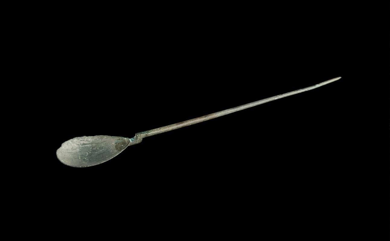Roman copper alloy spoon