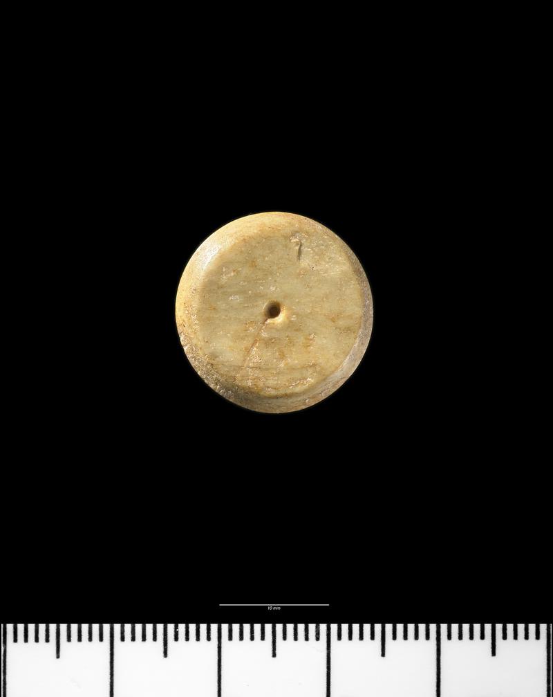 Roman bone gaming counter