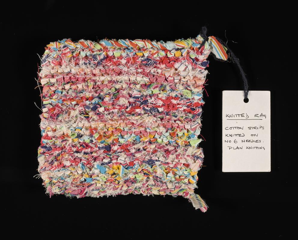 Rag-rug sample