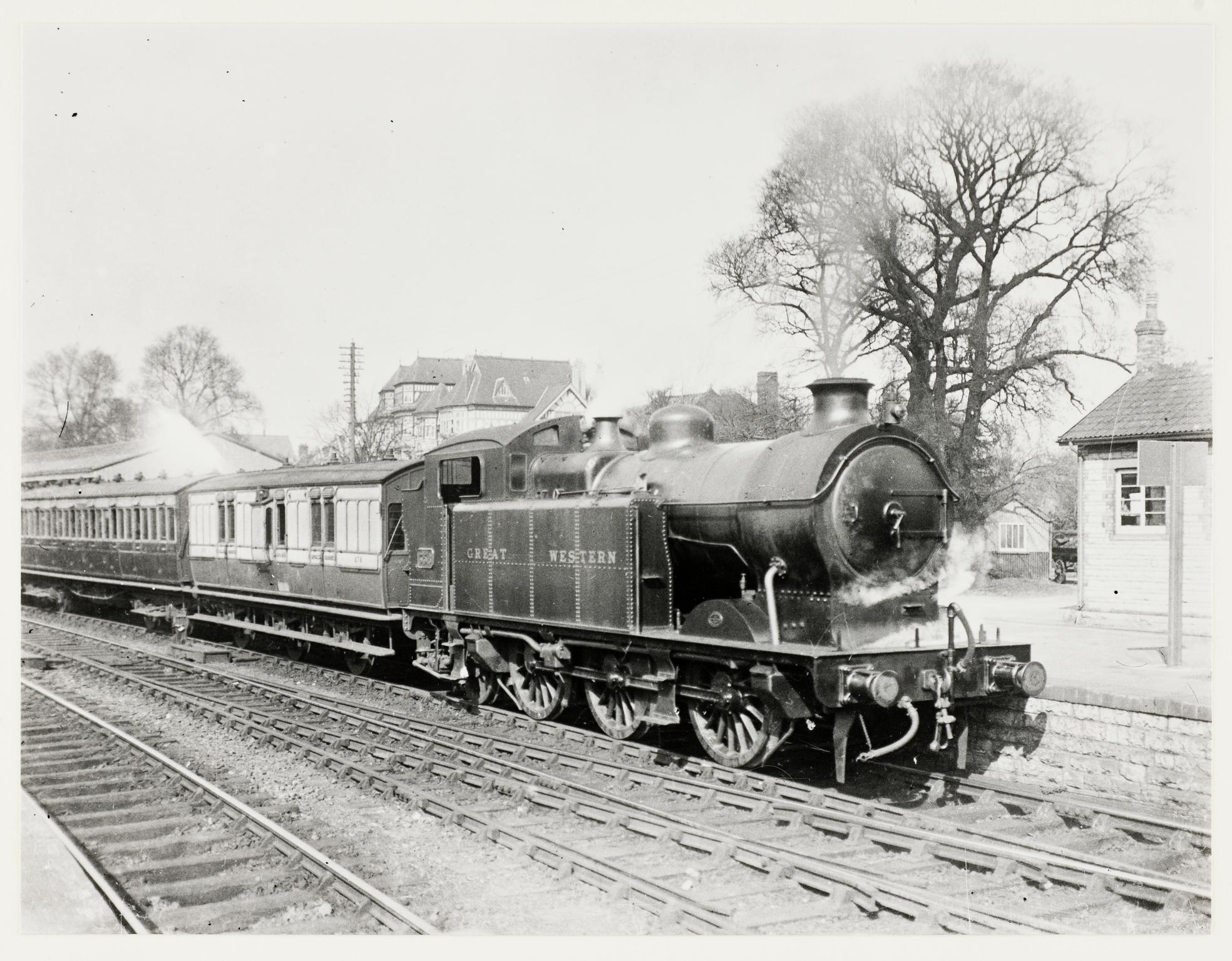 Great Western Railway locomotive, photograph