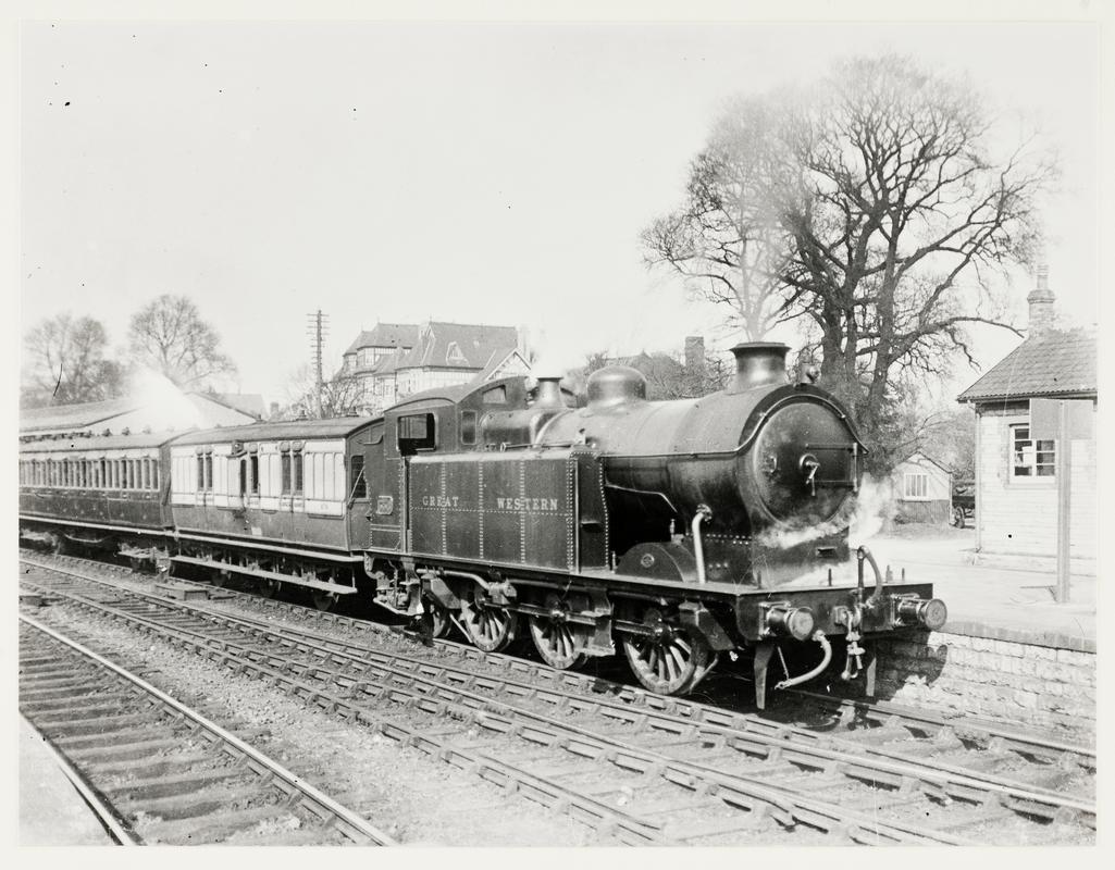 GWR Locomotive No.358-ex T.V.R.Class A at Penarth