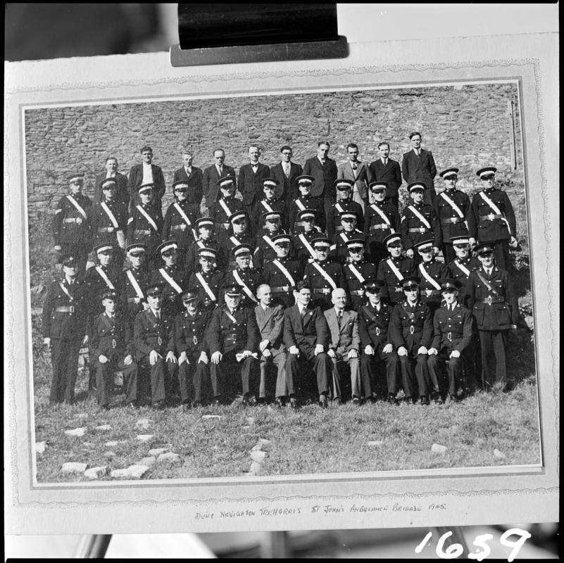 Treharris St John's Ambulance Brigade, film negative