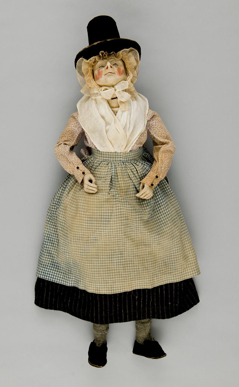 Welsh Costume wax doll