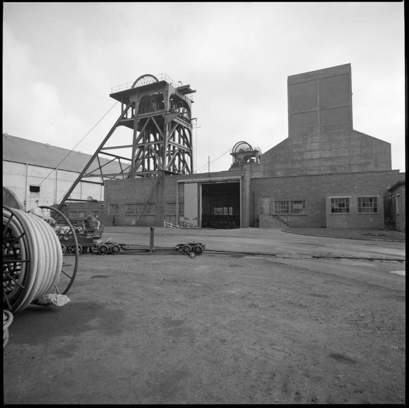 Cwm Colliery, film negative