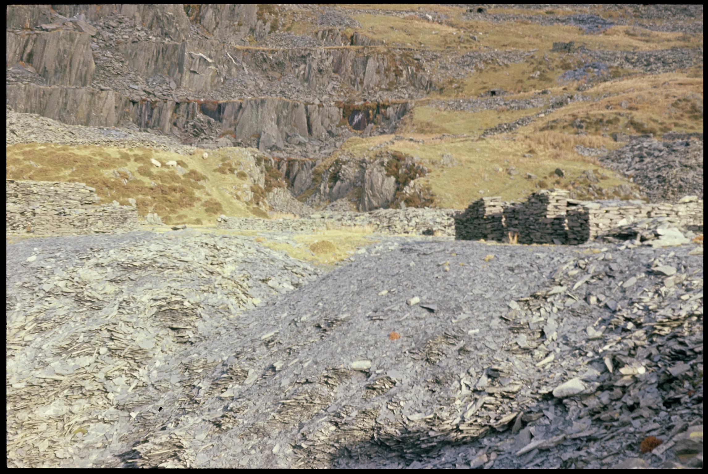 Gorseddau Quarry, film slide