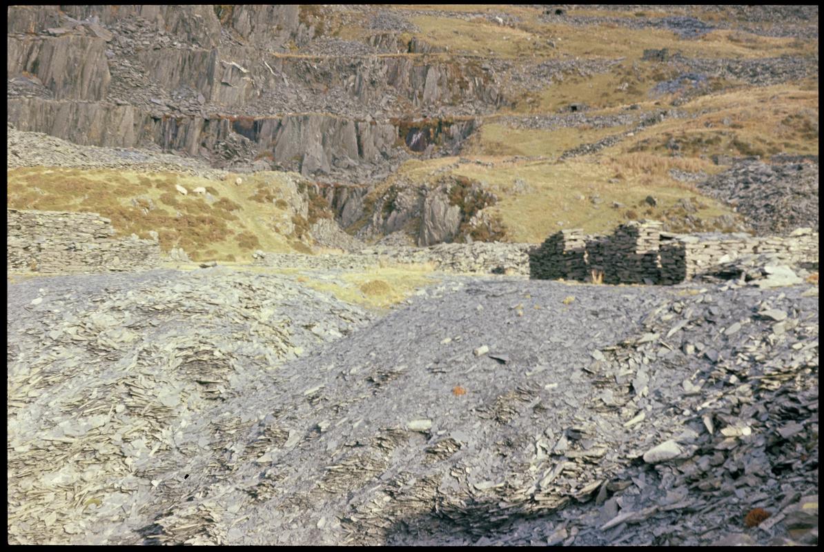 Gorseddau Quarry, film slide