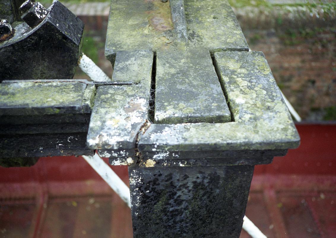 Glamorganshire Canal boat weighing machine, negative