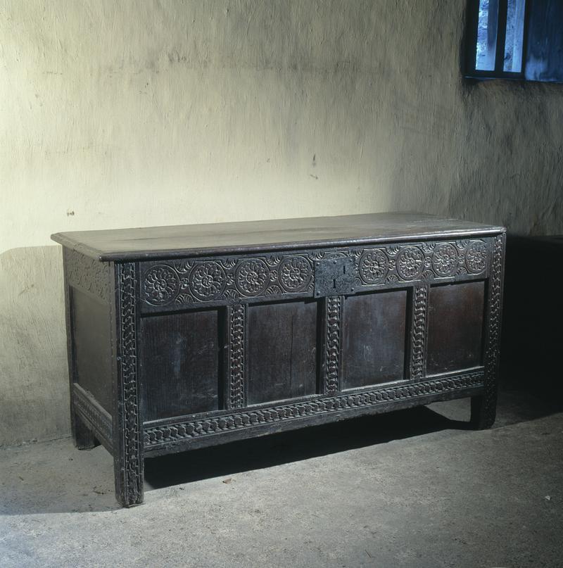 Carved chest, 18th century