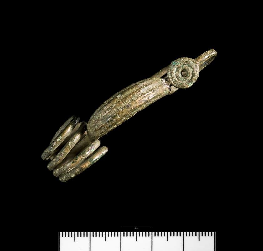 Iron Age copper alloy bow brooch