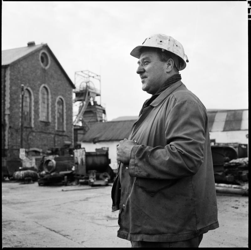 Coegnant Colliery, film negative