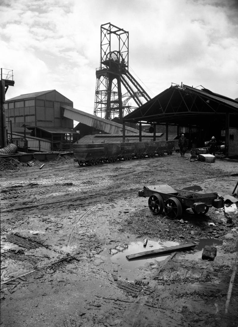 A view of the pit head, Deep Navigation Colliery