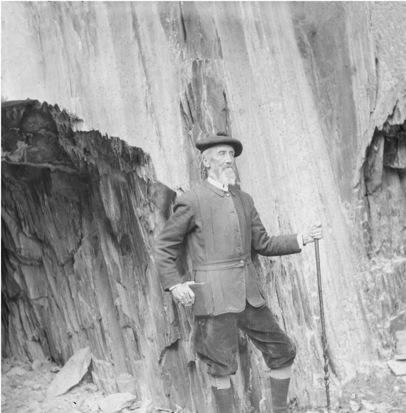One of the officials at Dinorwic Quarry