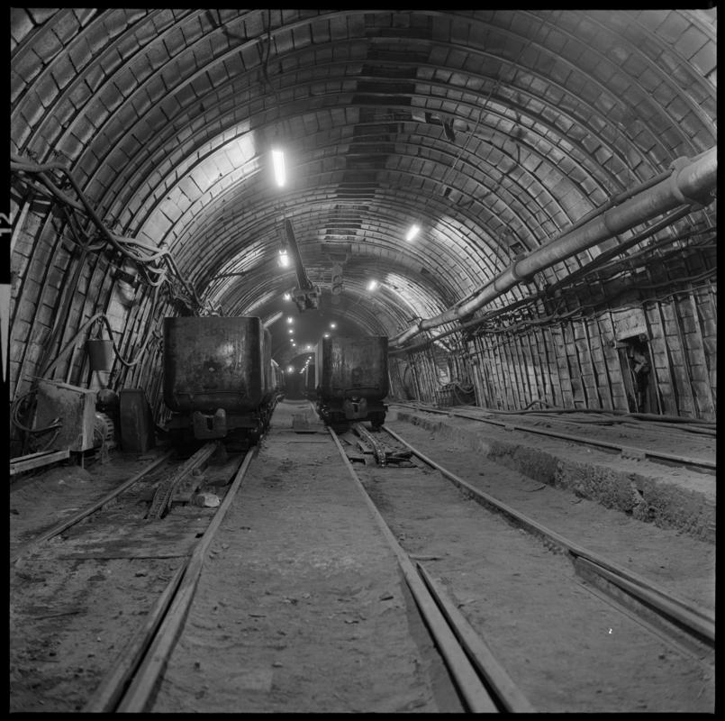 Abercynon Colliery, film negative