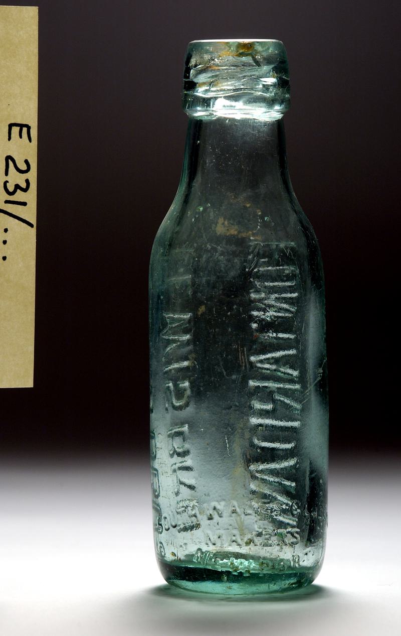 Lewis Bros. glass bottle