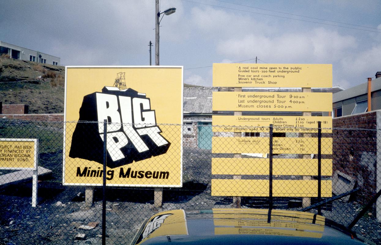 First "Big Pit" Mining Museum logo
