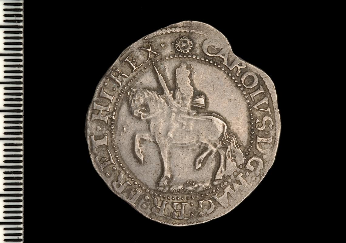 Charles I, half crown, Exeter