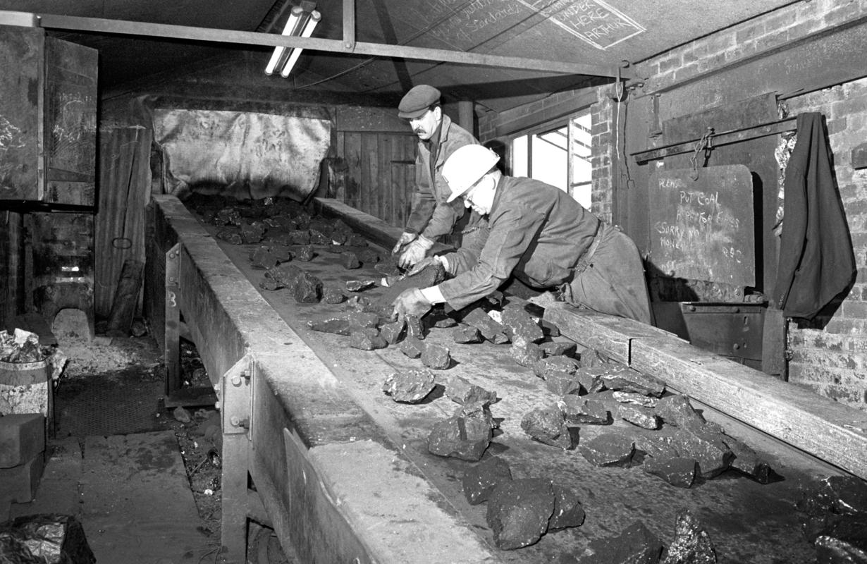 Big Pit Colliery, film negative