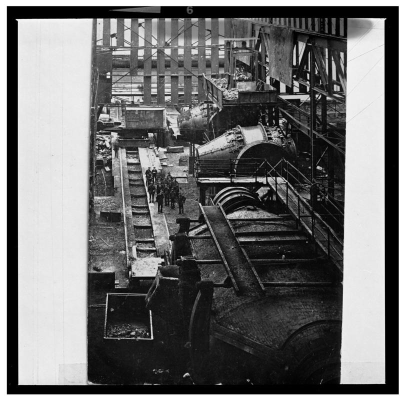 Ebbw Vale Steelworks, film negative