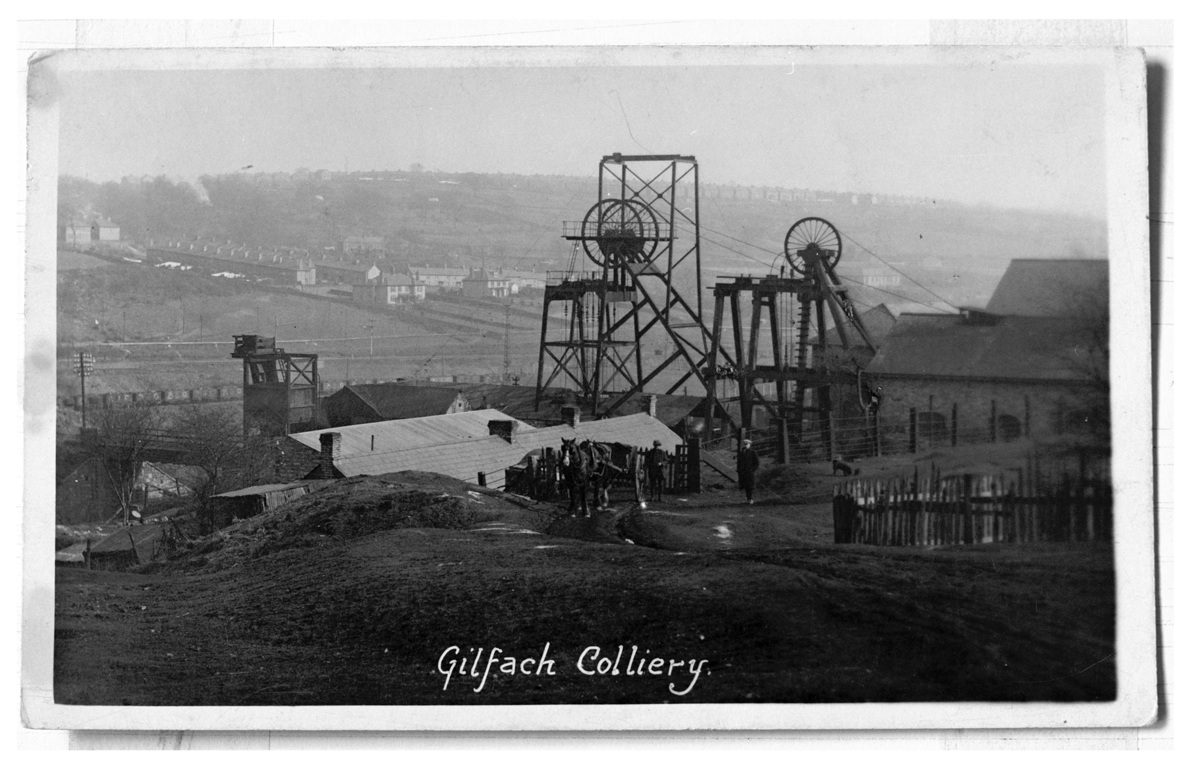 Gilfach Colliery, film negative