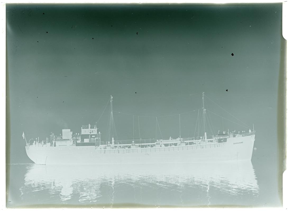 S.S. DAXHOUND, glass negative