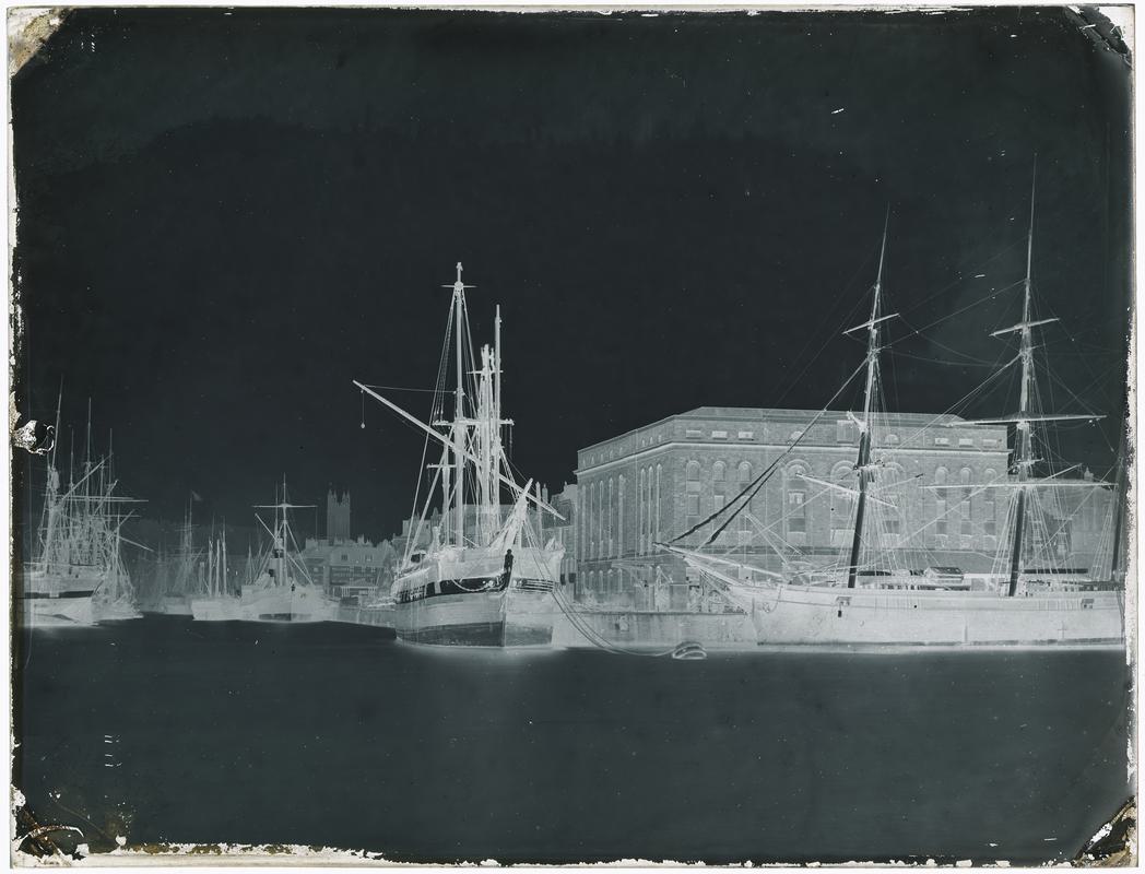 St Mary Redcliffe, Bristol (glass neg)