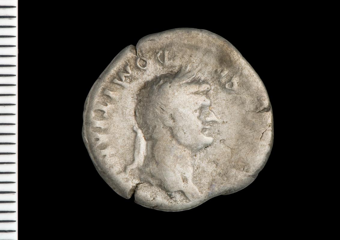 silver denarius (obv.)