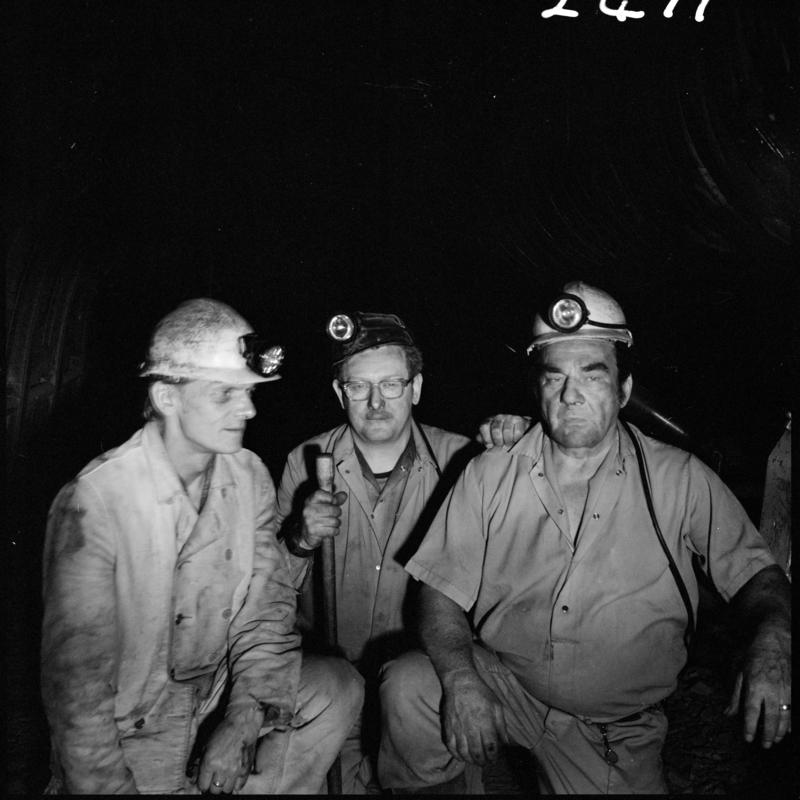 Merthyr Vale Colliery, film negative