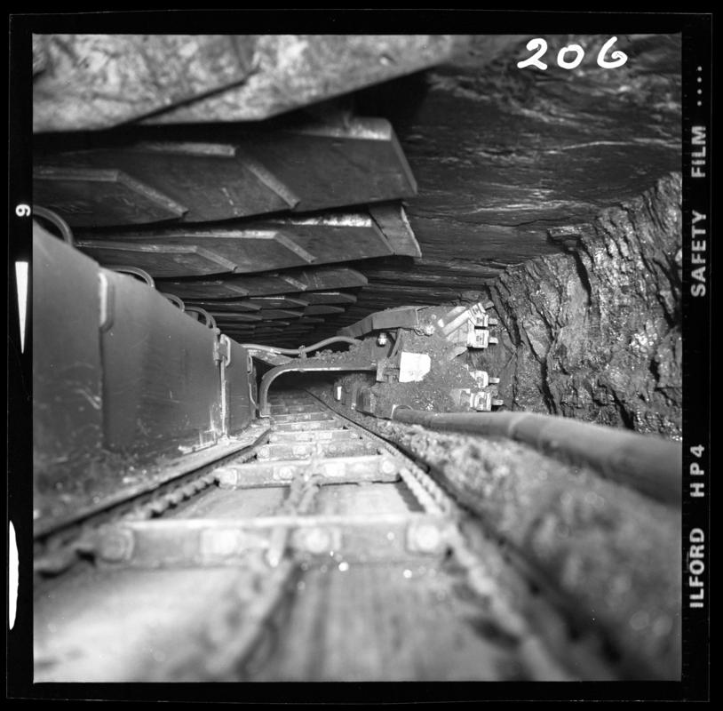 Lady Windsor Colliery, film negative